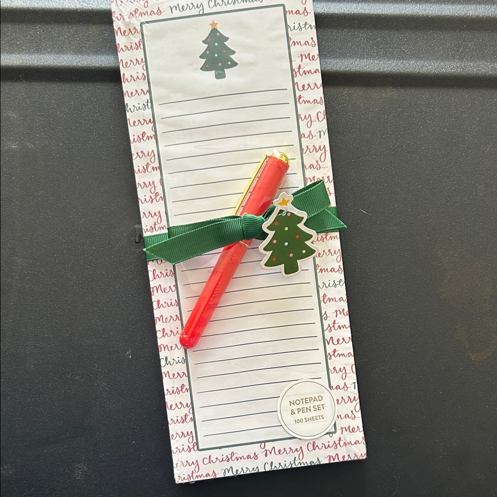 Christmas Notepad Set
